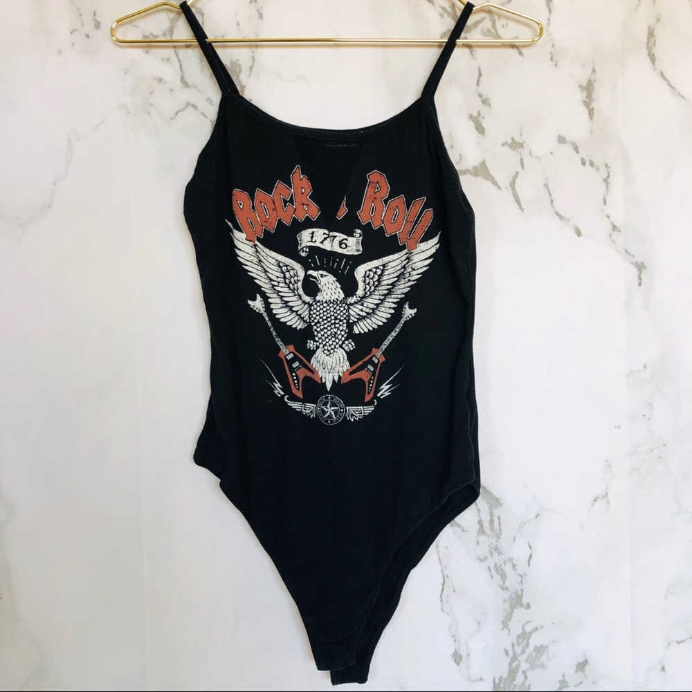 Fashion Nova/ Rock N Roll Bodysuit C05
